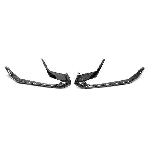 2020-2022 Ford Mustang Gt500 Carbon Fiber Front Bumper Trim - Anderson Composites - Ac-Fbt20fdmu500 2