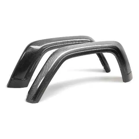 2019-2024 Jeep Gladiator (Jt) Carbon Fiber Rear Fender Flares  - Anderson Composites - Ac-Flr19jpjt-R 1