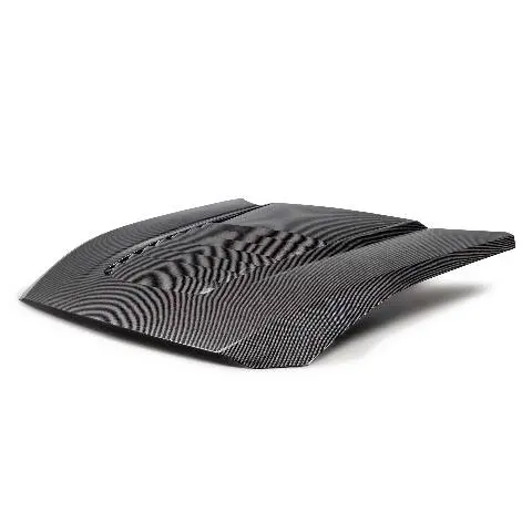 2024 Ford Mustang Type-Gt5 Double Sided Carbon Fiber Hood  - Anderson Composites - Ac-Hd24fdmu-Gt5-Ds 1