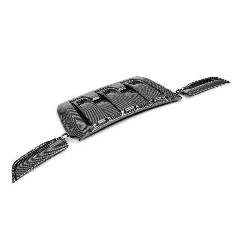 2023-2024 Ford F-150 Raptor R Type-Oe Carbon Fiber Hood Vent  - Anderson Composites - Ac-Hds23fdrar-Oe 1