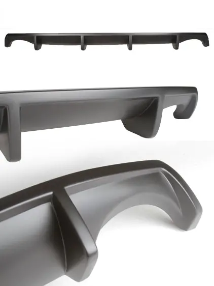 2013-2017 Honda Accord Coupe - Stillen Rear Diffuser [Unpainted] - Kb25002 1