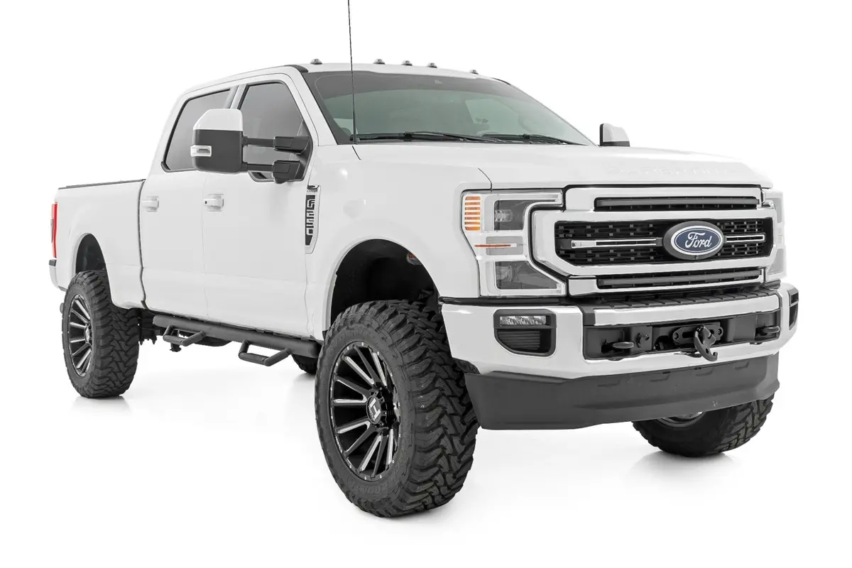 Nerf Steps | Super Crew/Short Bed |Ford F150 2Wd/4Wd | 2015-2022 | Rough Country | Rcf1596ccb 2