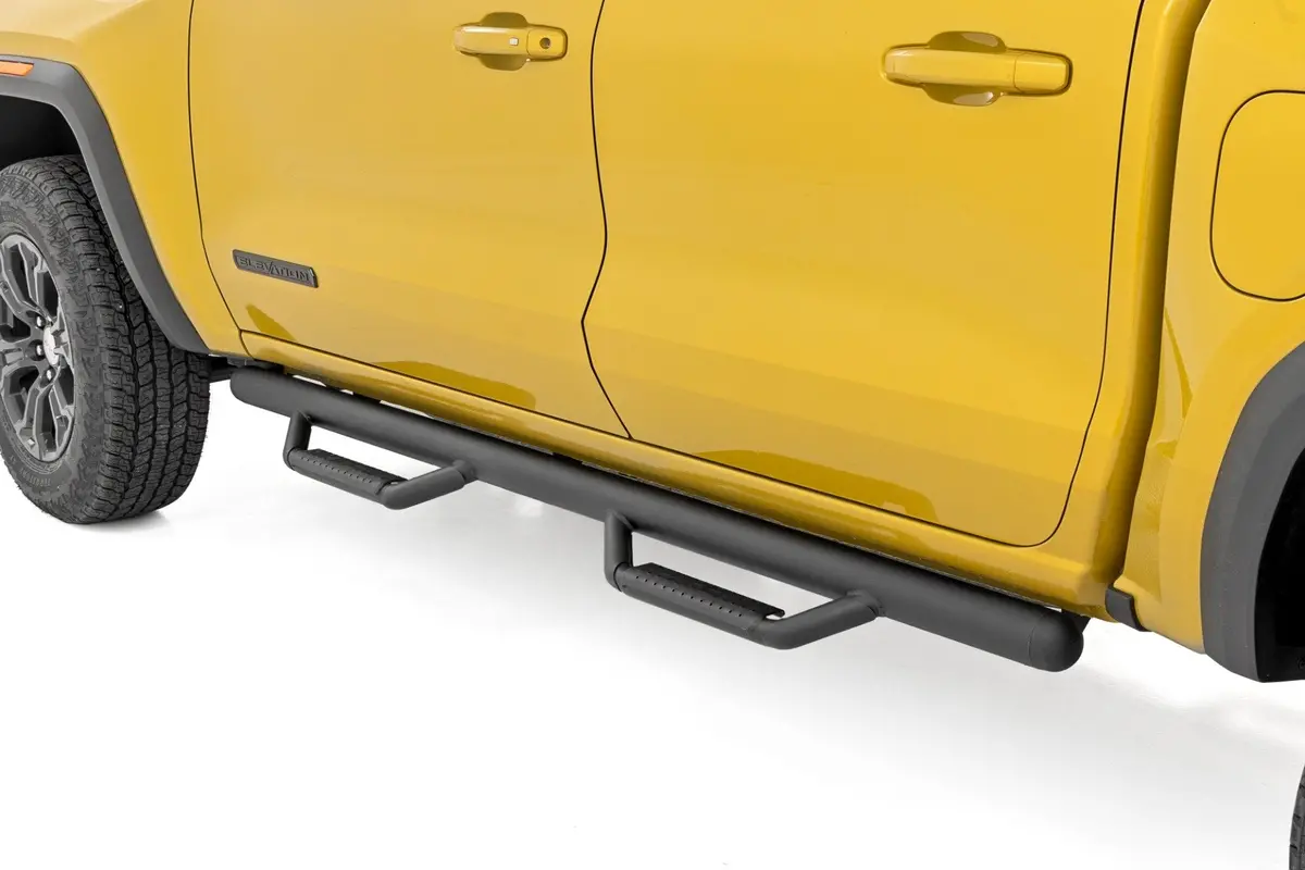 Nerf Steps | Full Len Crew | 5 Ft Bed | Chevy/Gmc Canyon/Colorado | 2015-2021 | Rough Country | Rcg1583ccb 1