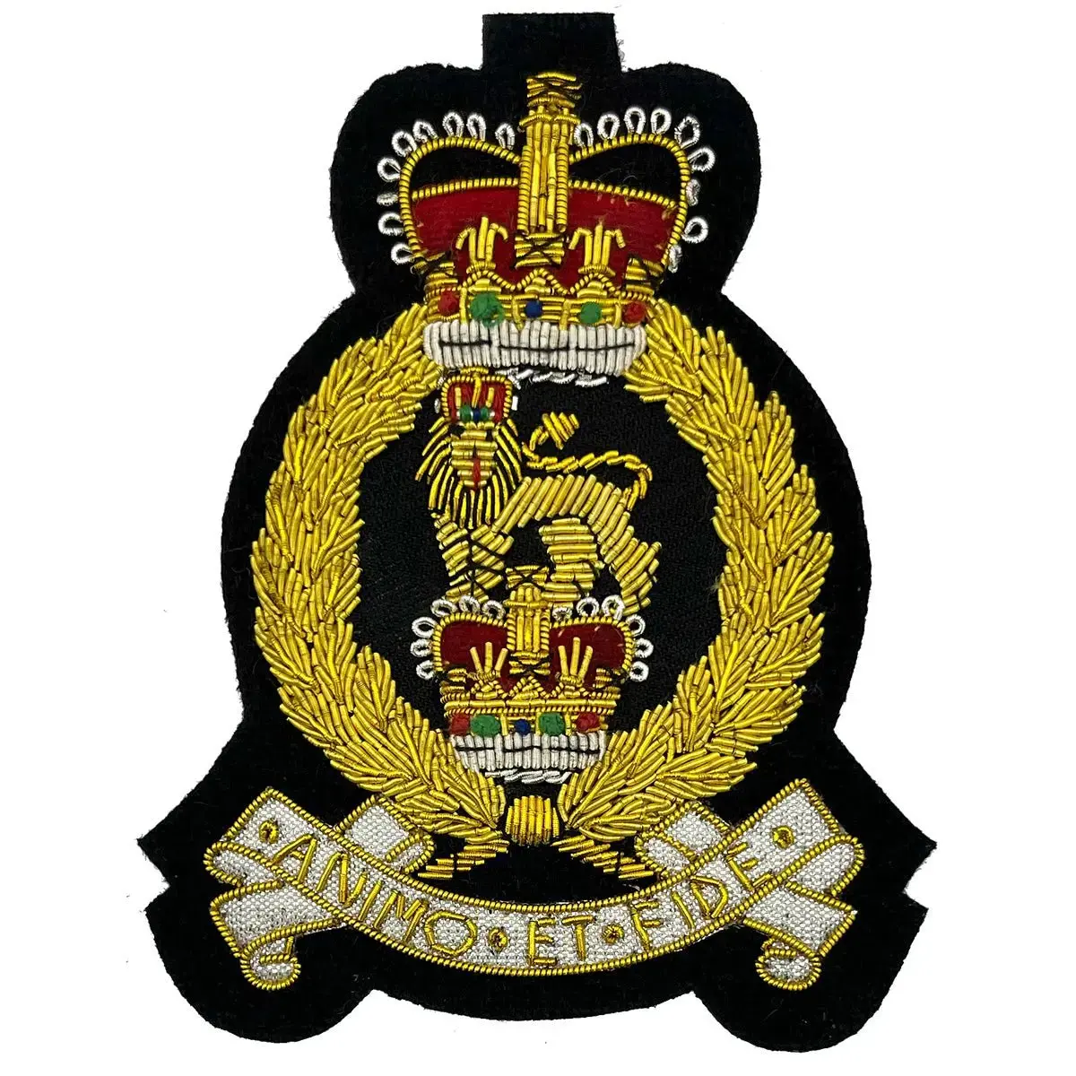 Adjutant General Corps Agc Embroidered Bullion Blazer Badge 1