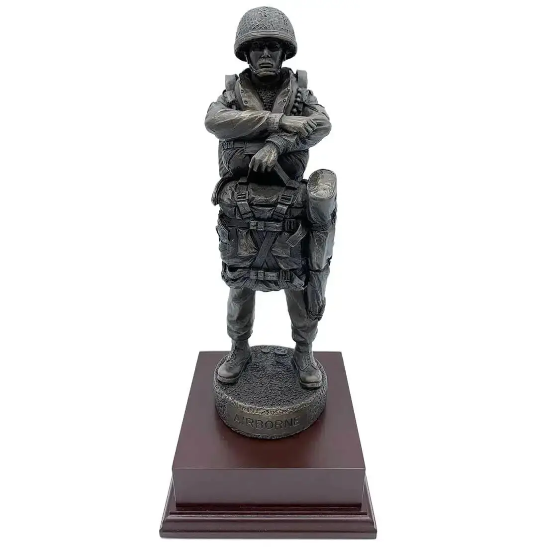 Airborne Drop Order Bronze Resin Figurine 1