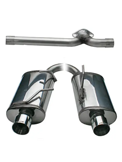 2008-2013 Nissan Altima Coupe - Stillen Stainless Steel Axle-Back Exhaust System - 508275 1