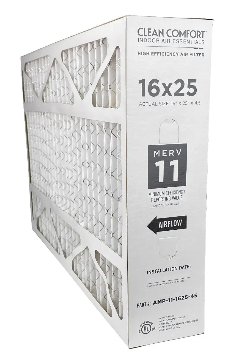 Goodman Amp-11-1625-45 - 16" X 25" X 4.5" Clean Comfort Media Air Filter, Merv 11 1