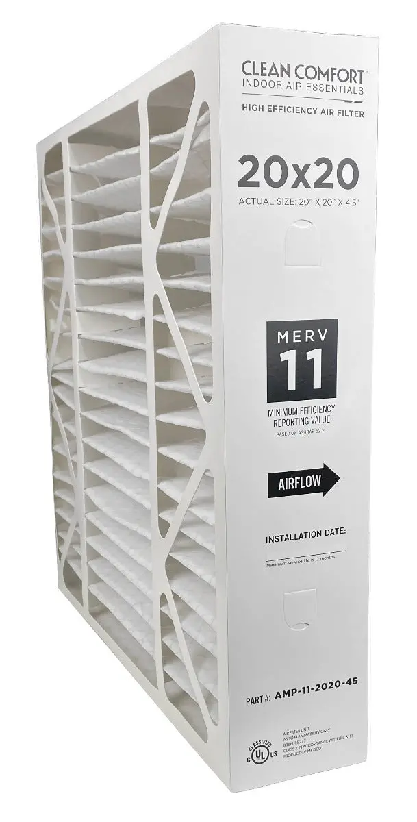 Goodman Amp-11-2020-45 - 20" X 20" X 4.5" Clean Comfort Media Air Filter, Merv 11 1