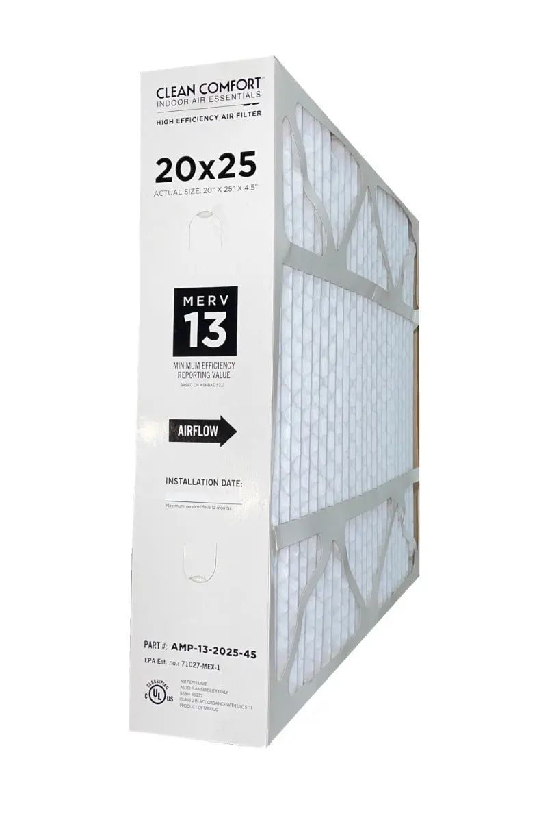 Goodman Amp-13-2025-45 - 20" X 25" X 4.5" Clean Comfort Air Filter, Merv 13 1