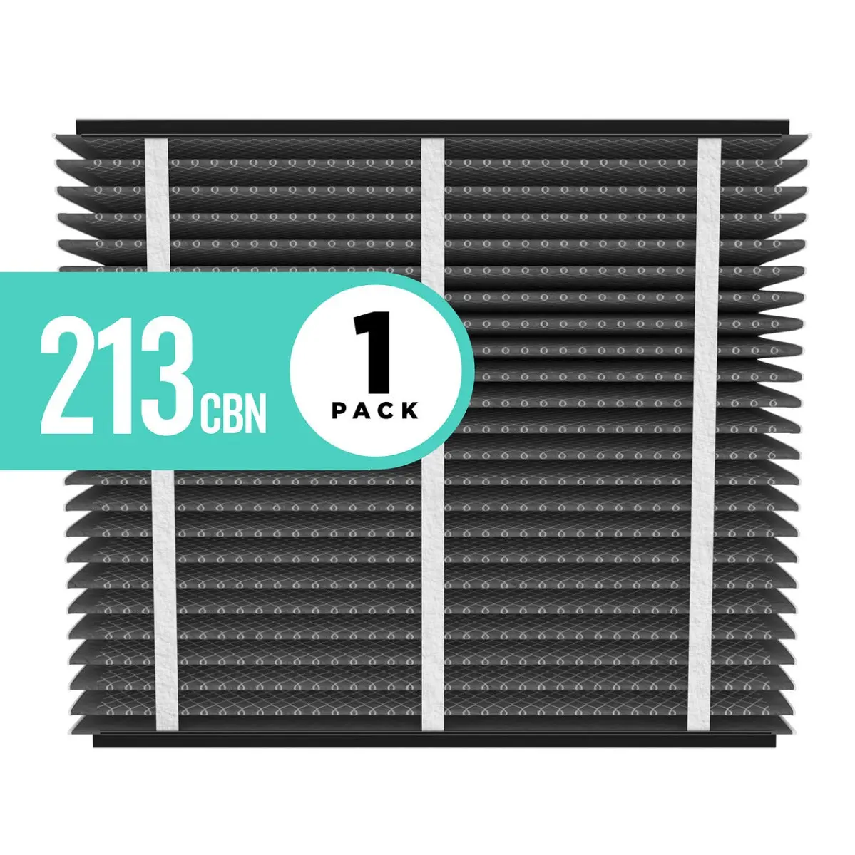 Aprilaire 213Cbn Odor Reduction Filter Replacement For Whole-Home Air Purifiers, Merv 13 With Activated Carbon 1