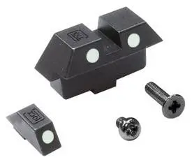 Guarder Glock 17 Steel Night Sight Set (White / Green) 2