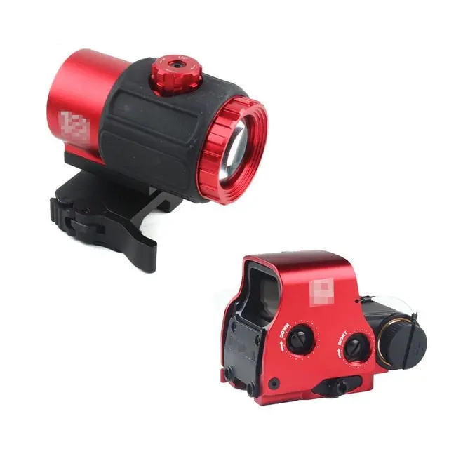 T-Eagle Eo Exps + G43-Style Red Dot Magnifier Combo (Red) 1