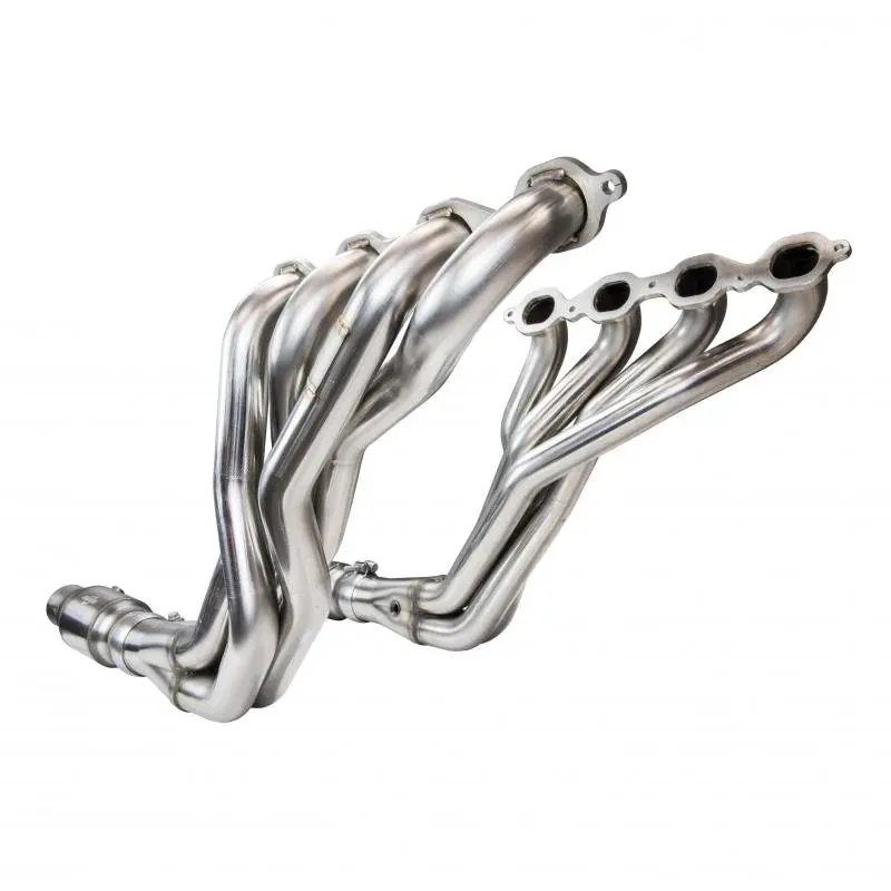 Kooks 2016+ Chevrolet Camaro Ss 1 7/8In X 3In Ss Longtube Headers W/ Green Catted Connection Pipes 1