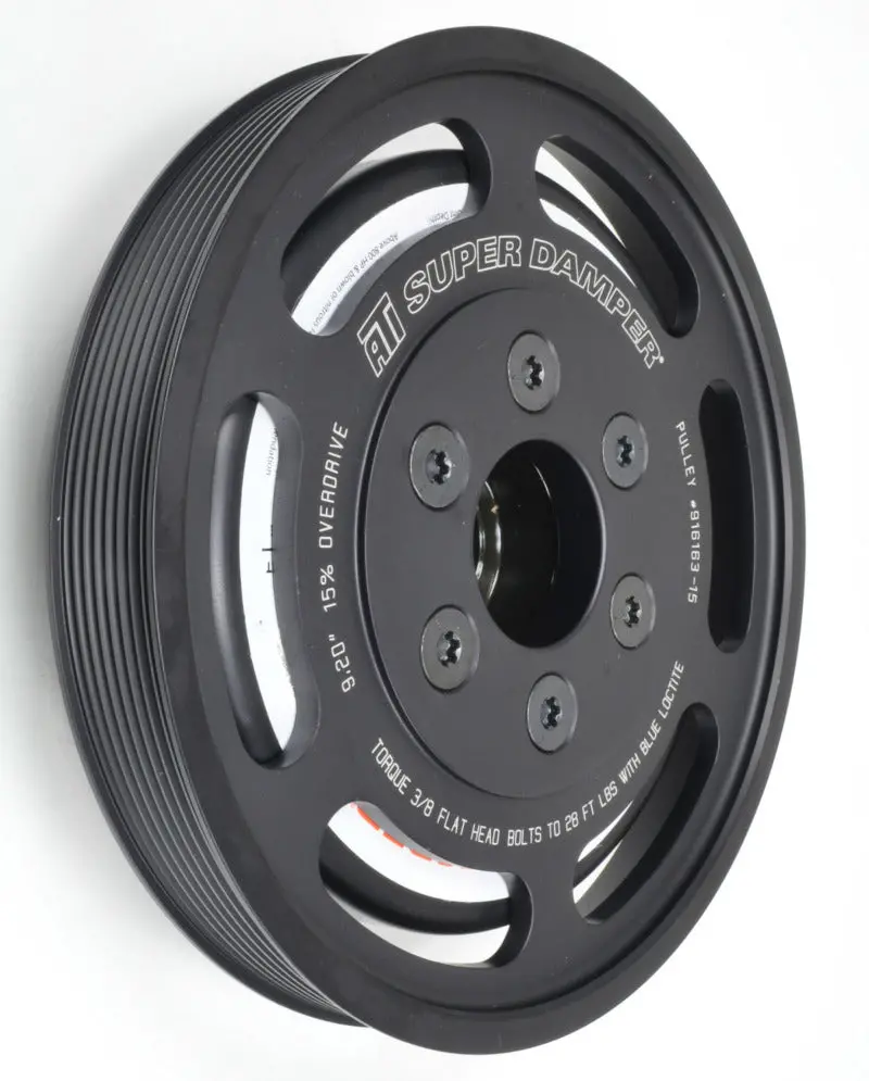 Ati Damper - 7.48In - Alum Lw - 6 Grv - 2014+ Corvette Lt1/Lt4 - Dry Sump - 6 Bolt (Excl Sc Pulley) 1