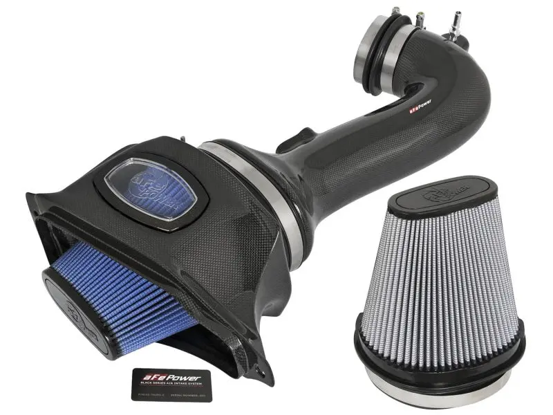 Afe Momentum Carbon Fiber Cold Air Intake System Pds/P5r 15-16 Chevrolet Corvette Z06 V8-6.2L 2