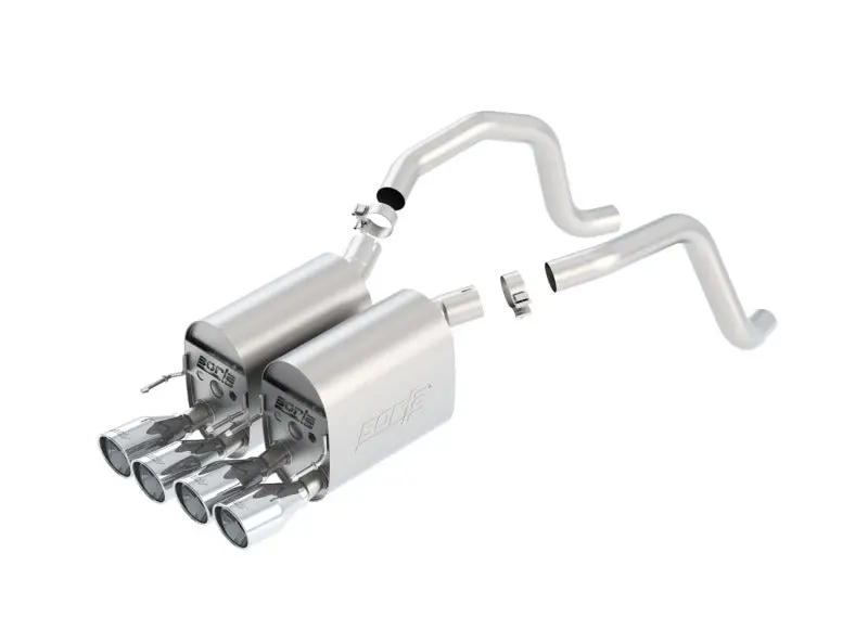 Borla 05-08 Corvette Coupe/Conv 6.0L/6.2L 8Cyl 6Spd Rwd Touring Ss Exhaust (Rear Section Only) 1