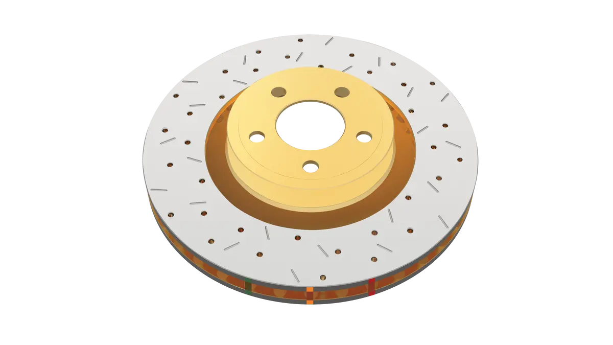 2008-2009 Pontiac G8 | Dba 4000 Series Xs Cross-Drilled/Slotted Brake Rotor [Front] | Dba42028xs 1