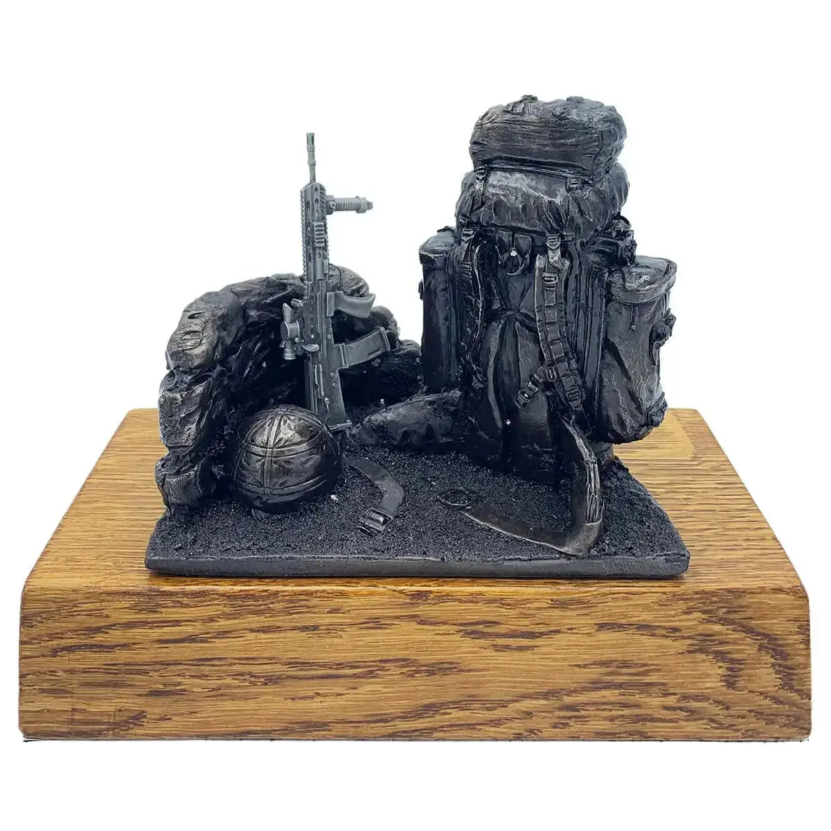 Bergen And Sa80 Bronze Resin Presentation 1
