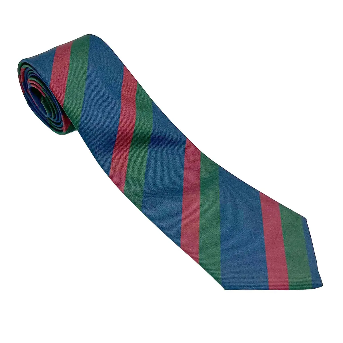 Black Watch Royal Highland Striped Polyester Regimental Tie 1