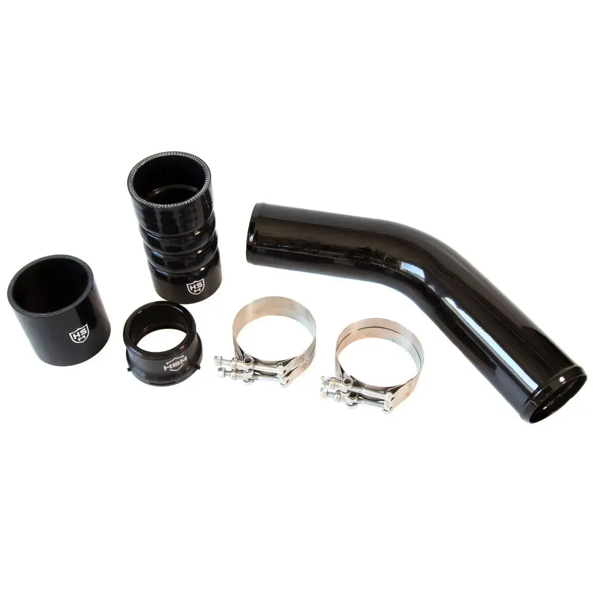 H&S Motorsports 2011-2024 Ford 6.7L Hot Side Intercooler Pipe Upgrade 3
