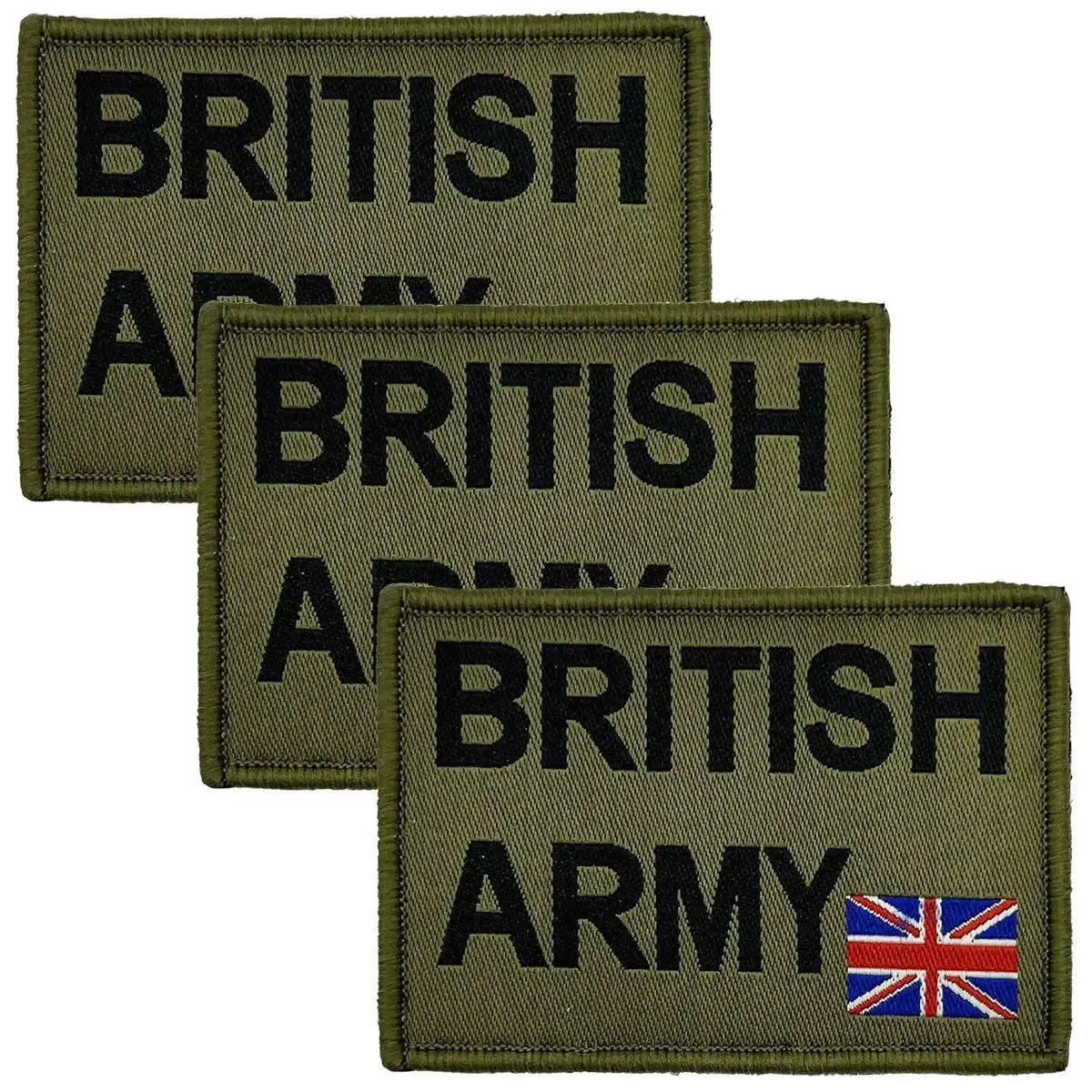 British Army Patch - Hook & Loop Backing 2