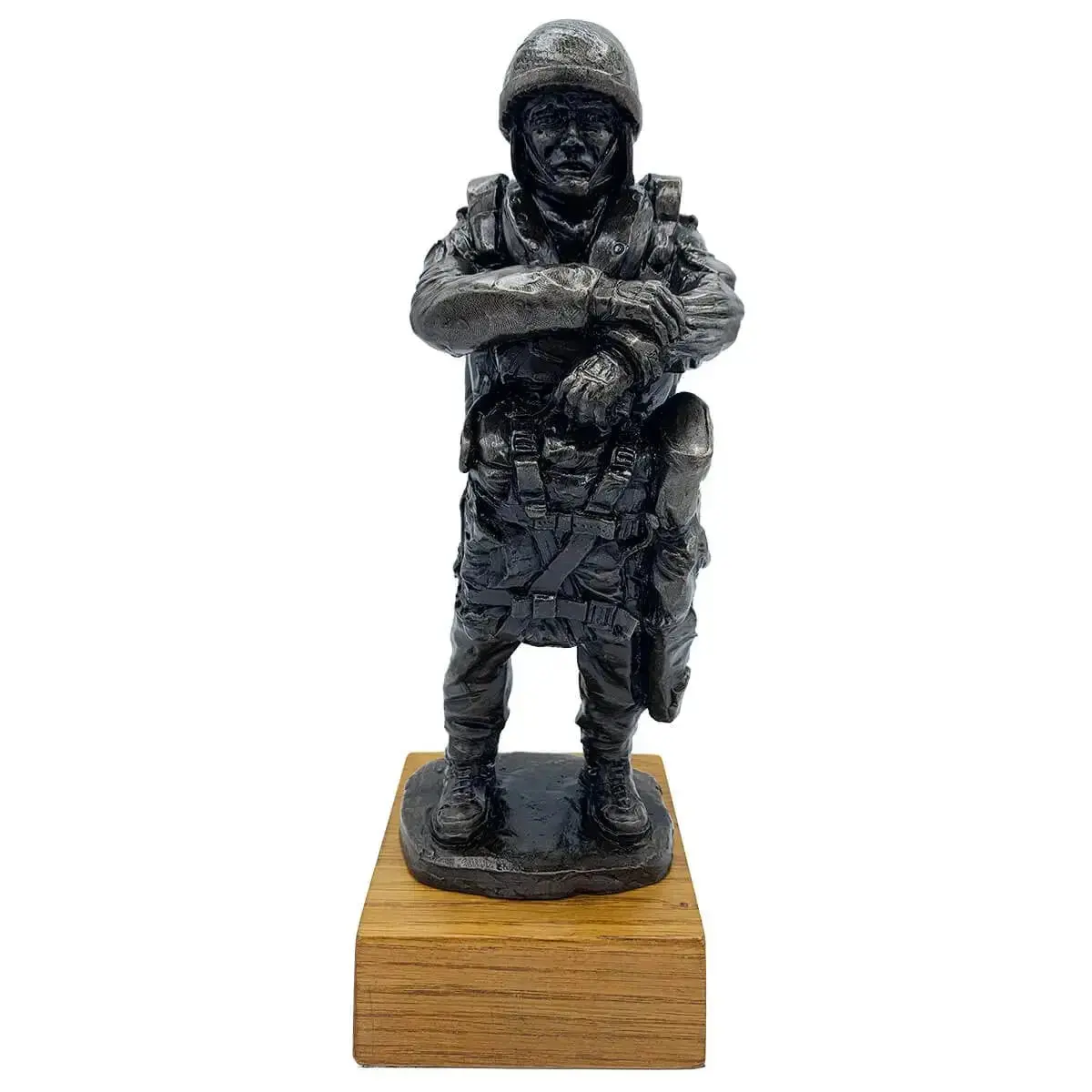 Bronze Resin Airborne Drop Order Statue 1