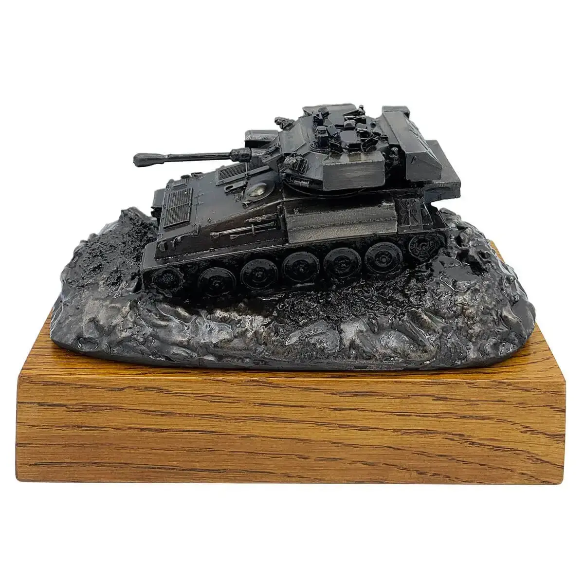 Bronze Resin Scimitar Cvrt Reconnaissance Vehicle Statue 1