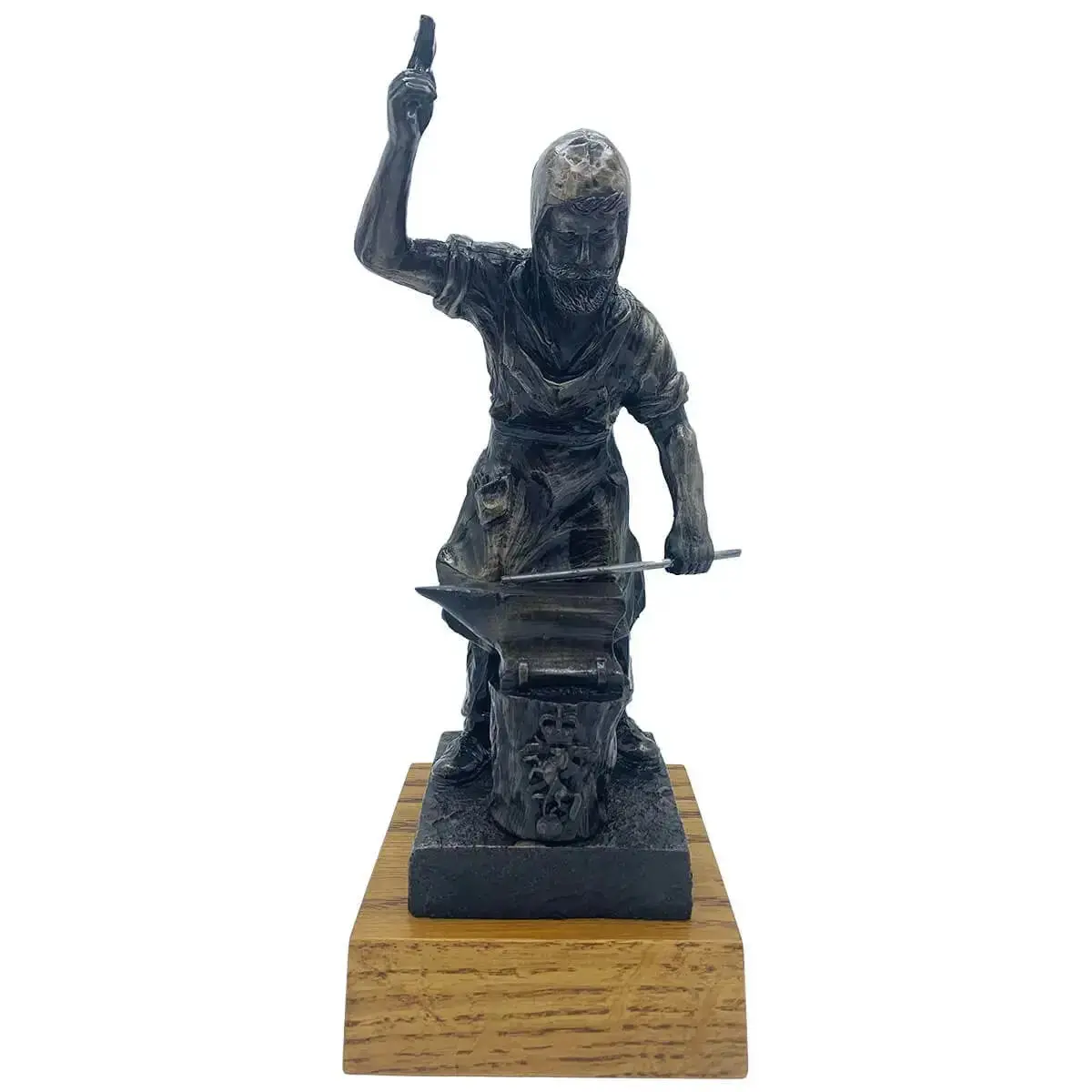 Bronze Resin St Eligius Blacksmith Statue 1