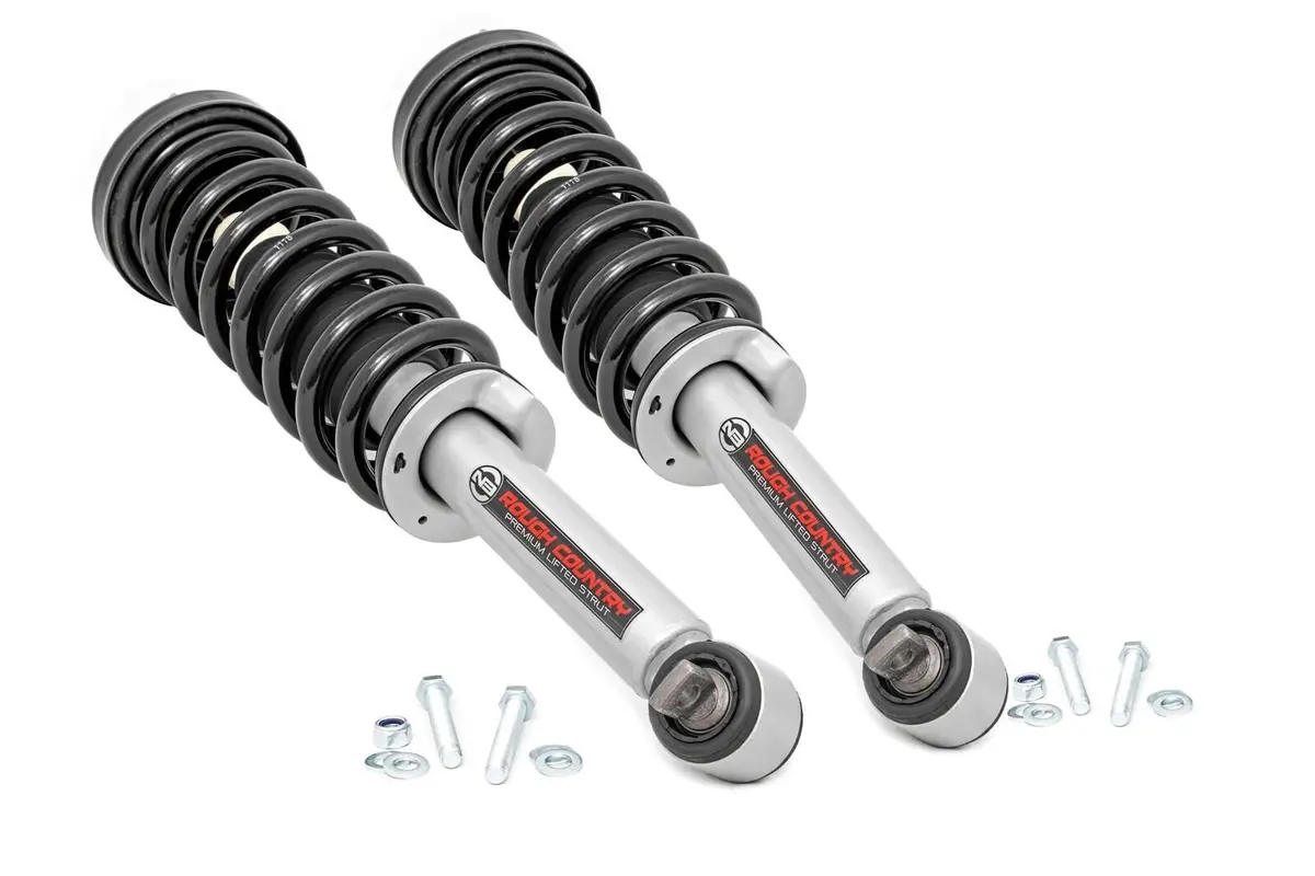 Loaded Strut Pair | 3 Inch | Ford F-150 4Wd | 2014-2020 | Rough Country | 501059 1