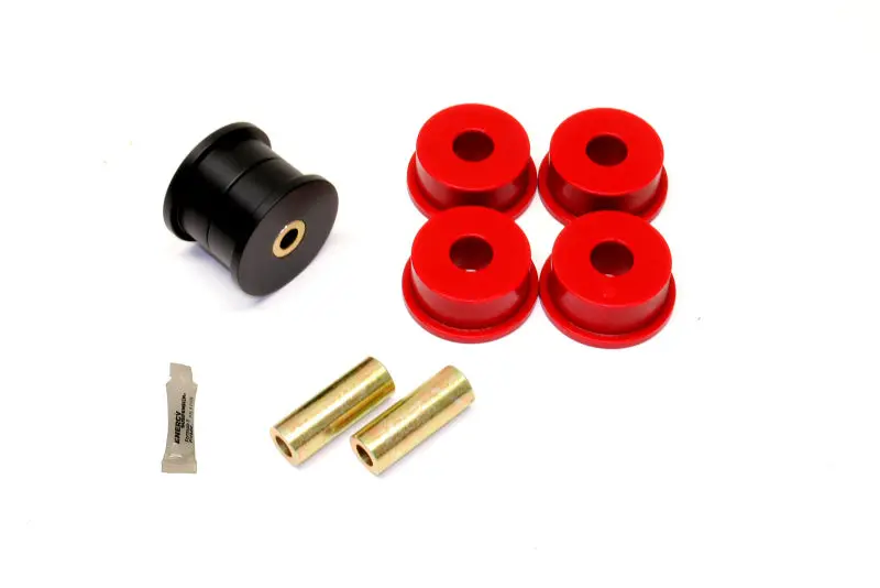 Bmr 12-15 5Th Gen Camaro Differential Mount Bushing Kit (Poly/Delrin Combo) - Black/Red 1