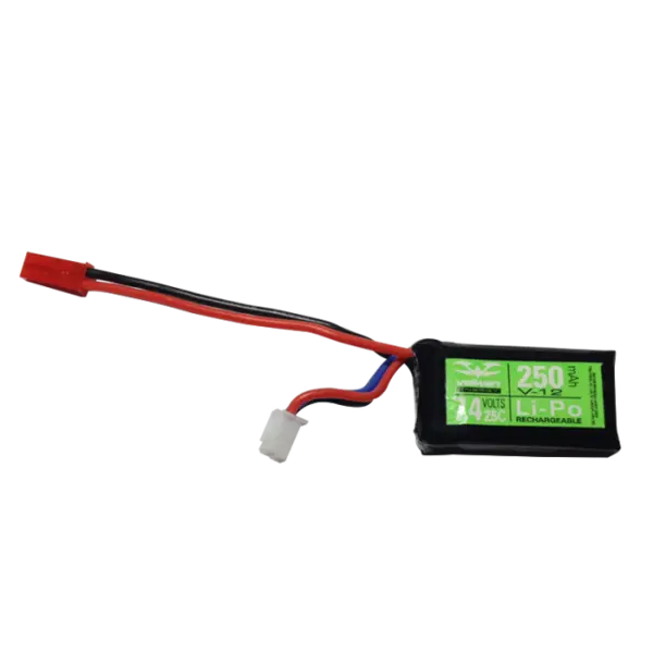 Valken 7.4V Mini Lipo Battery For Hpa Engine 250Mah 1
