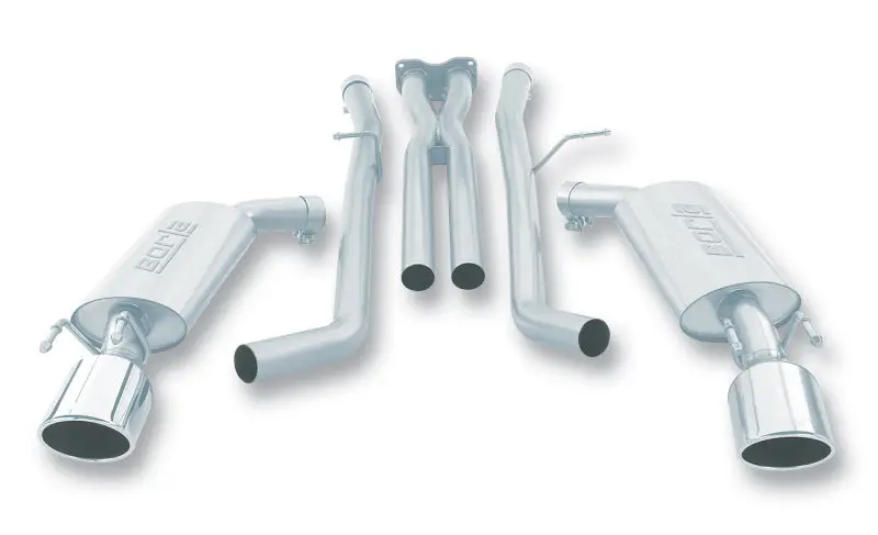 Borla 05-06 Pontiac Gto Coupe 2Dr 6.0L 8Cyl At/Mt 4Spd/6Spd Rwd Ss Catback Exhaust W/ Inxin Pipe 2