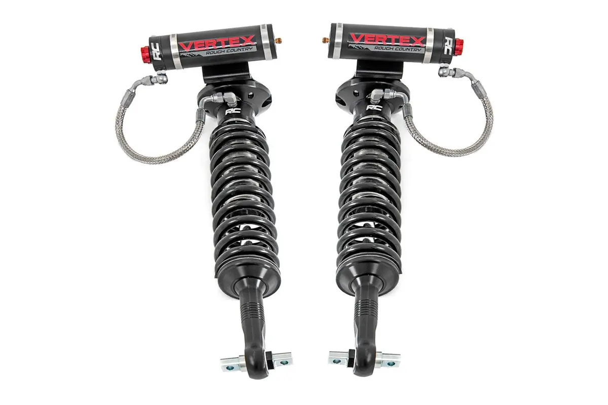 Vertex 2.5 Adjustable Coilovers | 3" | Ford F-150 4Wd | 2014-2022 | Rough Country | 689033 1