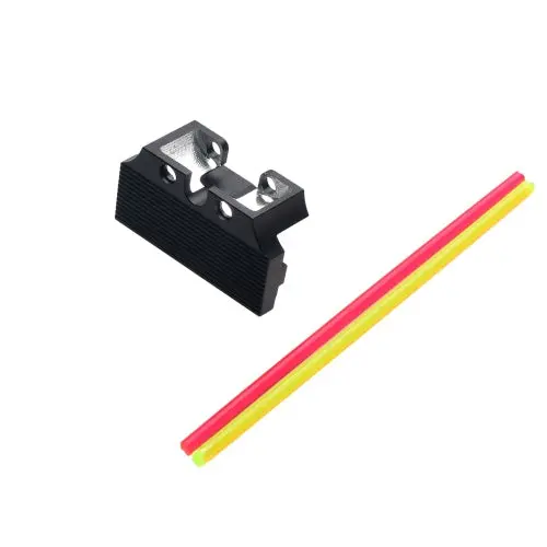 Cowcow Fiber Optic Rear Sight Plate For Hi-Capa 1