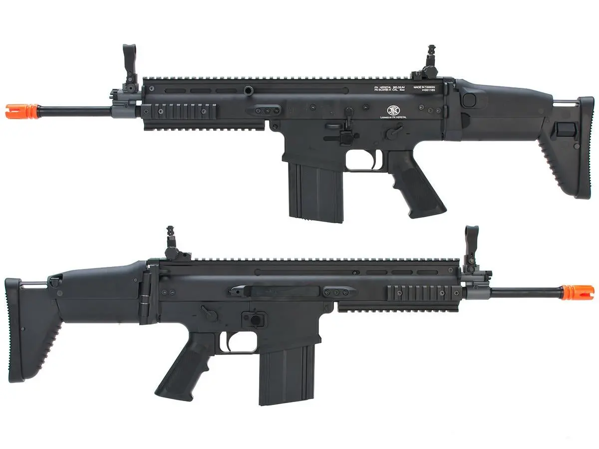 Vfc Cybergun Licensed Fn Herstal Scar-H Mk17 Standard Aeg (Black / Tan) 1