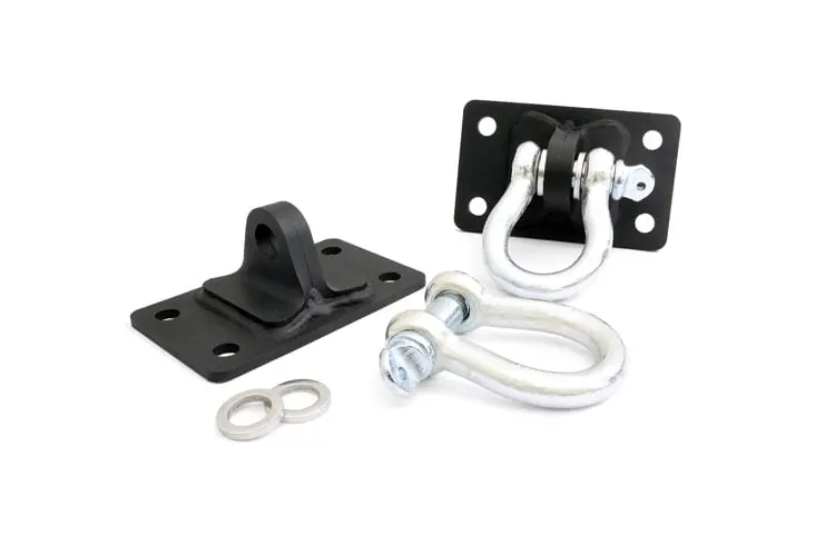 D-Rings & Mounts (Pair) | Rough Country | 1046 1