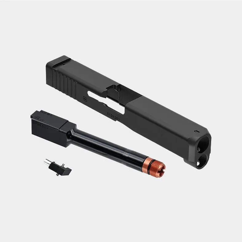 Gsi Ntb Non-Tilting Outer Barrel Metal Slide Set For Vfc G17 Gen 5 (Standard / Double Serration) 1