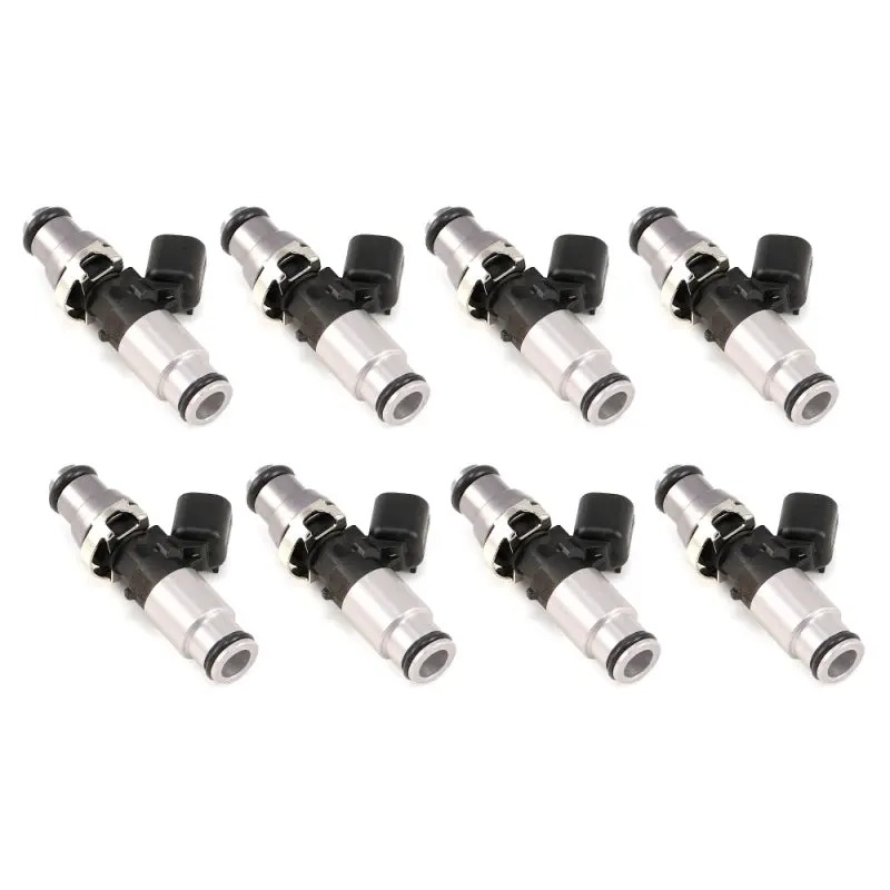Injector Dynamics 1700Cc Injector - 60Mm Length - 14Mm Grey Top - Silver Bottom Adapt (Set Of 8) 1