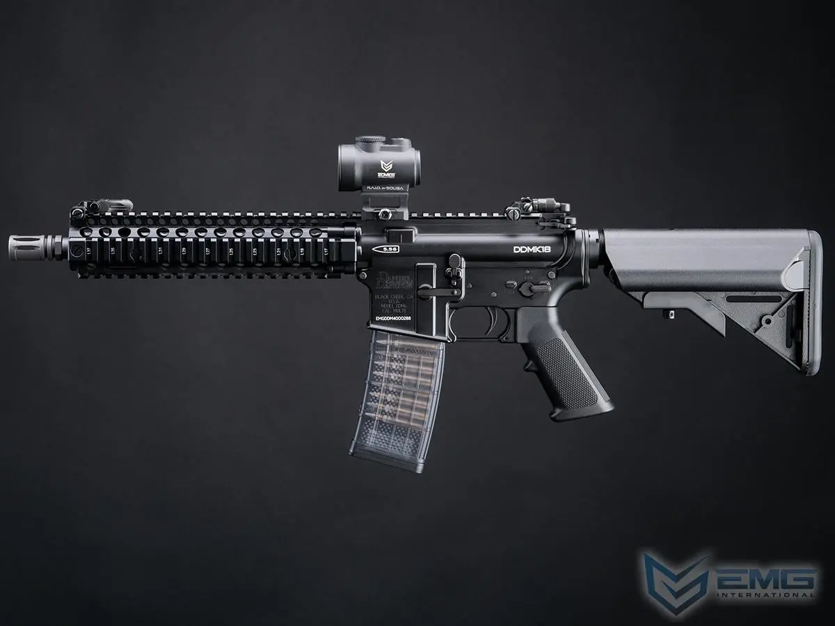 Emg X Cyma Cgs Series Dd.1101 Daniel Defense Licensed Mk18 Gbbr (Black / Tan) 1