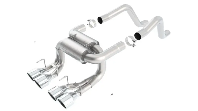 Borla 06-12 Chevrolet Corvette Z06/Zr1 6.2L/7.0L 8Cyl Aggressive Atak Exhaust (Rear Section Only) 2