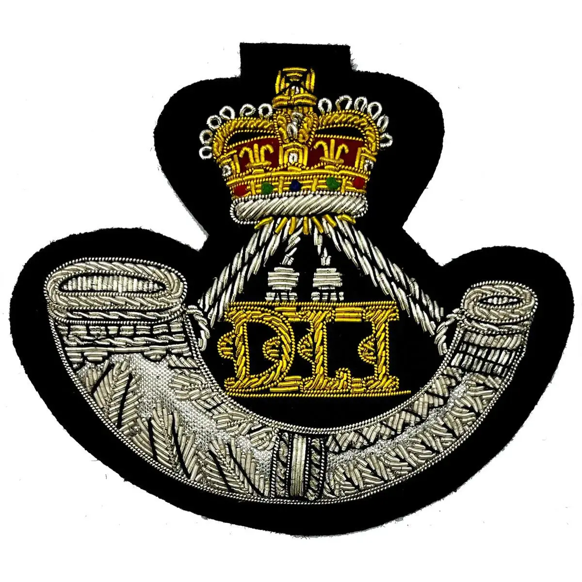 Durham Light Infantry Bullion Blazer Badge 1