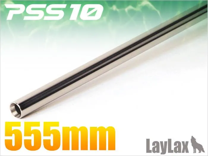 Laylax Pss-10  Vsr-10 Spec 6.03Mm Stainless Steel Barrel (300 - 555Mm) 1