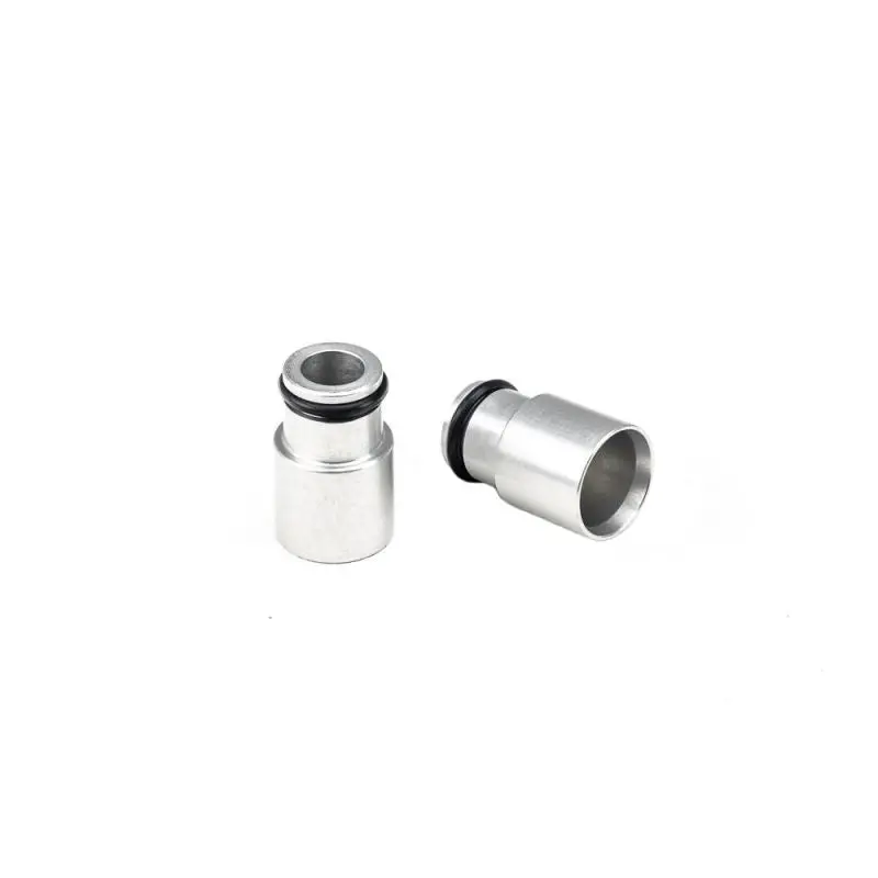 Injector Dynamics +12Mm Clear Anodize Bottom Adapter 14Mm Lower O-Ring 1