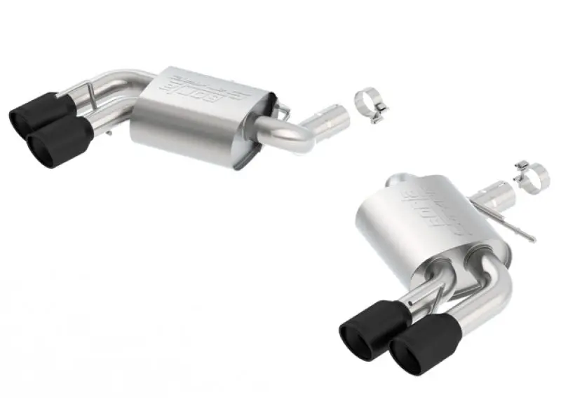 Borla 2016-2017 Chevrolet Camaro Ss At/Mt S-Type Rear Section Exhaust W/O Dual Mode Ceramic Black 2