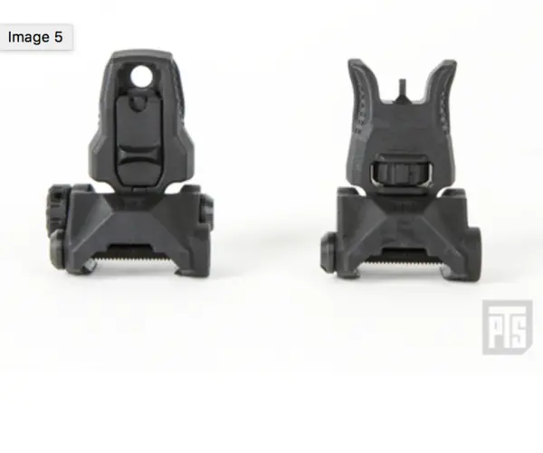 Pts Enhanced Polymer Back-Up Iron Sights (Epbuis) 1