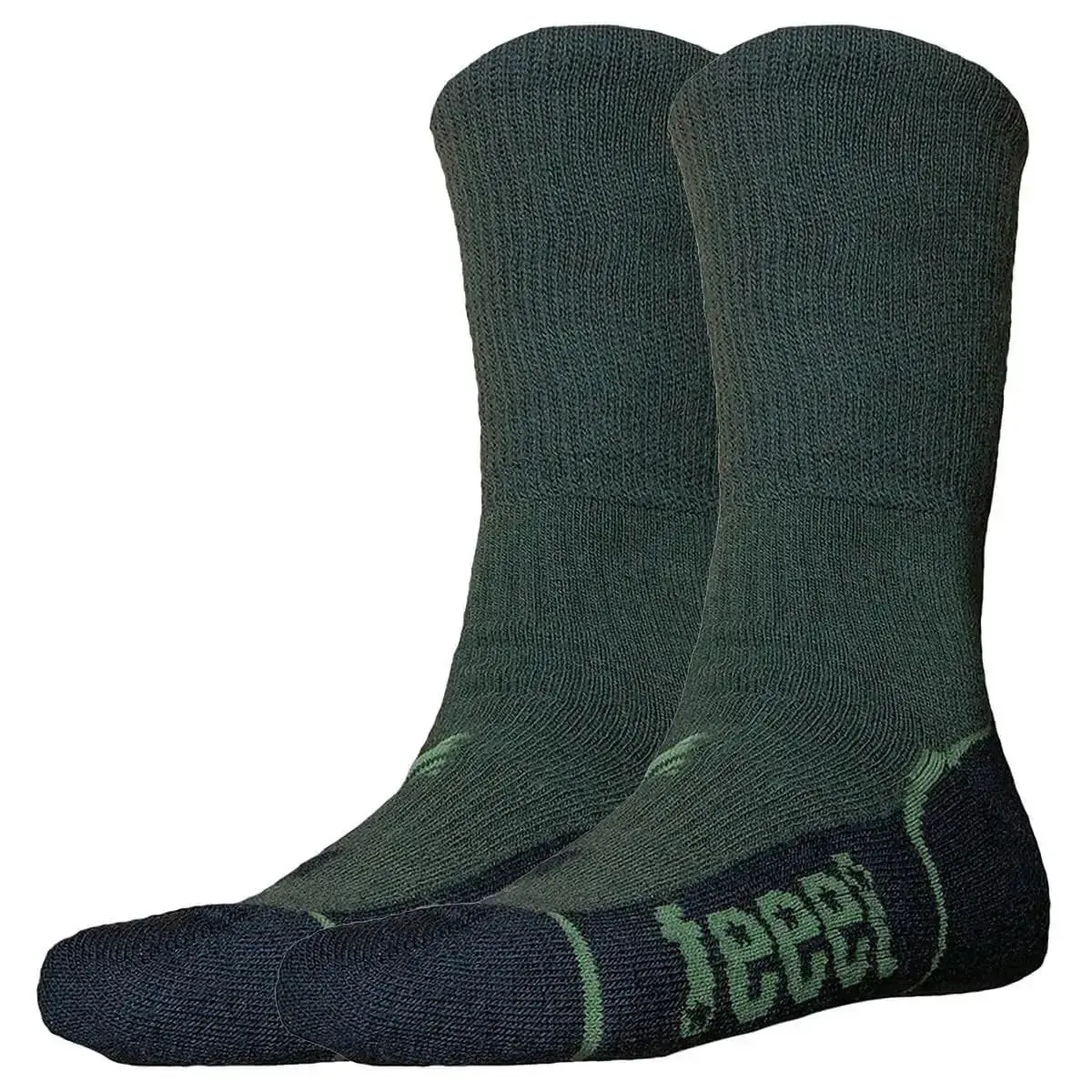 Feeet Merino Hiker Olive Sock 1