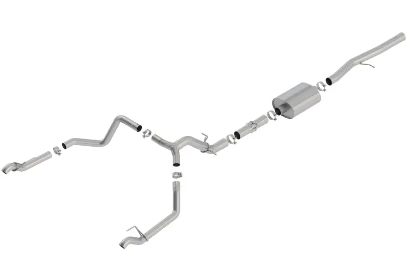 Borla 19 Chevrolet Silverado/Gmc Sierra 1500 6.2L Ss Atak Catback Exhaust W/ Factory Tips 1