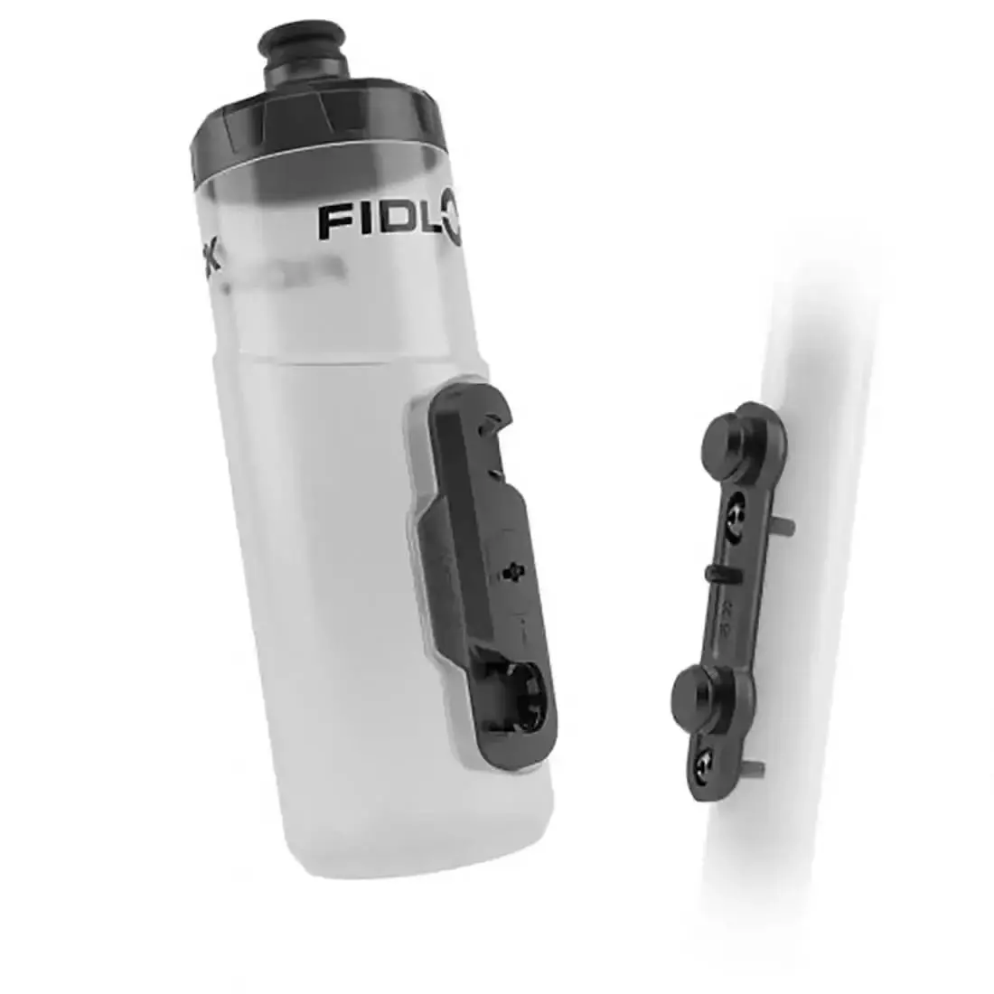 Fidlock Twist Bottle And Bike Mount With 600Ml Clear Bottle 1