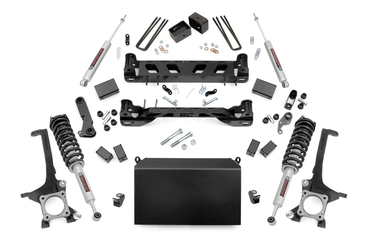4 Inch Lift Kit | N3 Struts | Toyota Tundra 4Wd | 2016-2021 | Rough Country | 75131 1