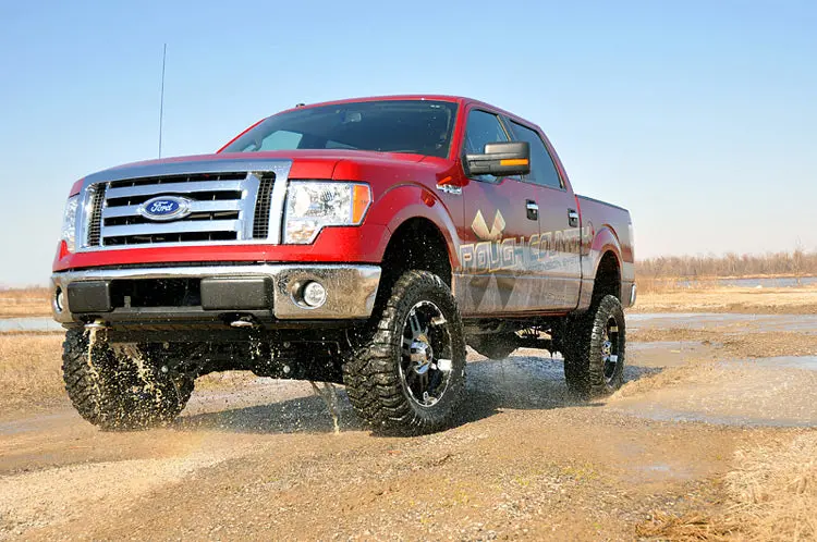 4 Inch Lift Kit | Ford F-150 4Wd | 2009-2010 | Rough Country | 59930 1